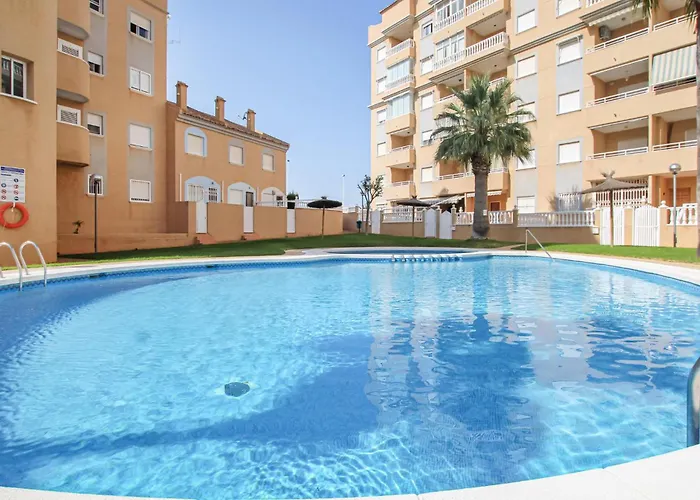 Beach Front Apartment In Los Arenales Del Sol